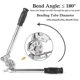 thumbnail image 2 of 180 degree tube bender, 1/4 inch pipe bender bending tool, hand benders for bending 6/8mm copper aluminum tubing, air conditioning plumbing, etc., 2 of 5