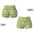 thumbnail image 5 of Fotbe Lovely Chickens Seamless Shorts, Womens Workout Shorts High Waist Stretch Booty Short for Gym/Yoga/Running/Biking-Small, 5 of 9