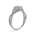 thumbnail image 2 of 0.75 Ct Excellent Round Cut Solitaire Natural Diamond Wedding Ring for Ladies Solid 18K White Gold Size 4 (F-G/VS1) by Diamond-Capitals, 2 of 8