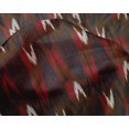 thumbnail image 4 of oneOone Silk Tabby Fabric Arrow Ikat Printed Craft Fabric BTY 42 Inch Wide, 4 of 4