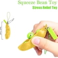 thumbnail image 3 of Fidget Toys, Divertidas Expresiones Faciales Exprime Edamame Fidget Toy, Regalo para Niños Y Adultos Libera El Estrés Y La Ansiedad, Edamame Fidget Keychain, Spe, 3 of 5