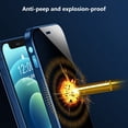 thumbnail image 5 of Anti-Spy Anti-Peeping iPhone Case Clear Double Side Tempered Glass Privacy Full Screen Case Cover 360 Full Protective Phone Screen Protector For iPhone 11 /12 /Pro /Max, 5 of 8