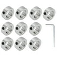 thumbnail image 1 of 10 Pieces Adjusting Rings for Axle And Shaft, with Threaded Pin, with Wrench Inside 10, 1 of 8