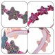 thumbnail image 3 of Bandas Laklulu para niñas pequeñas bandas de lentejuelas con dientes banda antideslizante accesorios para el cabello (2 piezas), 3 of 5