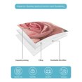 thumbnail image 5 of Pink Spring Floral Queen Size Down Alternative Comforter, Lightweight Comforter Quilt Bedding Set with Pillow Shams Vintage Rose Flower Retro All Seasons Bed Comforter Duvet Insert 90"x96", 5 of 7