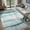 Abstract-Green, variant on ChakmeOne 5x7 Non-Slip Washable Area Rug - Modern Rug with Non-Slip Rubber Backing,Soft Pet Friendly Carpet Stain-Resistant Under Table Rug for Living Room,Bedroom,Dining Room,Office