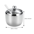 thumbnail image 2 of GOOHOCHY Contenedores Para Condimentos Con Y En Cocina Color Plata, 2 of 8