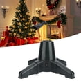 thumbnail image 4 of Christmas Tree Holder, Electric Rotating Christmas Tree Stand, Wear-Resistant Shelf Decorations For Iron Pipes Christmas Trees 40CM, 4 of 8