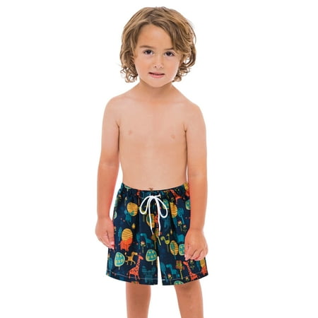 

Cathalem Swim Clothes 4t Baby Toddler Swim Beach Bathing Shorts Trunks Cartoon Boys Suit Swimming Kids Boys Bathing Suit Size 8 Swimwear Black 4-5 Years
