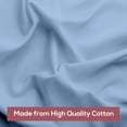 thumbnail image 5 of Superity Linen Pillow Cases Queen Size - Open Enclosure - 2 Pack - 100% Soft and Comfortable Premium Cotton - Blue, 5 of 9