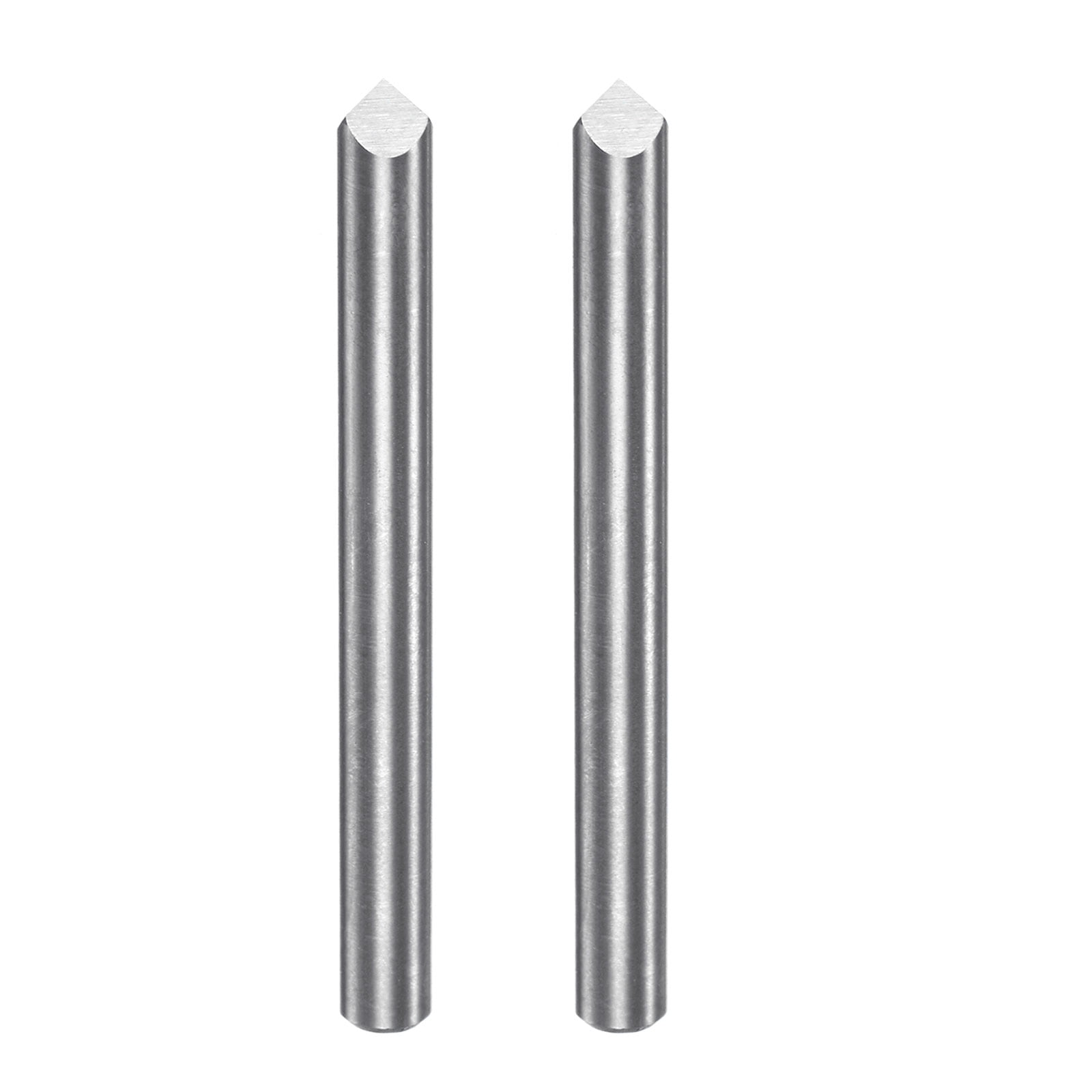 Fraise à Graver 90° En Carbure - 4 Fraises 1/8" Pour CNC, Bois, Acrylique Et Plastique - Précision 0.3mm