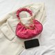 thumbnail image 3 of Bolsa A Cuestas Media Luna Bolsa Plisada Mujer Axila Bolsa Cadena Bola De Masa Sólida Bolso Embrague Femenino Likrtyny Para Estrenar, 3 of 6