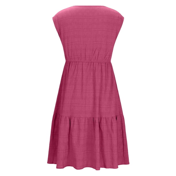 sequin fit and flare dress Ellie Wilde EW36042 Gown with Plunging Neckline 2 / flamingo pink $0.00-$99.99 This dress demands attention Champagne Bridesmaid Dress Chiffon Size:15 Medium