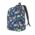 thumbnail image 1 of Easygdp Dinosaur Mochila de Lona Resistente para Laptop, Compatible con Laptops de 15 a 17 pulgadas, Ideal para Escuela, Trabajo y Viajes-Small, 1 of 5