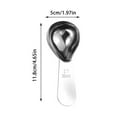 thumbnail image 2 of Stainless Steel Coffee Measuring Spoon - 1Tbsp/15ml Capacity, Engraved Markings, Short Handle, for Ground Coffee/Protein Powder, 2 of 6