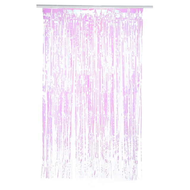 Hermosa cortina de borlas para puerta, 100 x 180 cm, ideal para bodas, celebraciones y fiestas de cumpleaños.