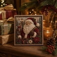 thumbnail image 5 of 3D Christmas Fabric Poke Art Kit DIY Decor | 3D Christmas fabric poke art kit,complete DIY set,no sewing needed,includes pre-cut fabric,for holiday decor & gift giving(G), 5 of 7