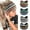 a2, variant on Wide Headbands For Women Knotted Headband African Womens Head Wraps Stretchy Hair Accessories Bands Tie Dye 4 Pack