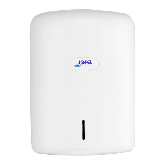 Dispensador De Toalla De Papel Jofel Fluido Céntrico Smart Blanco