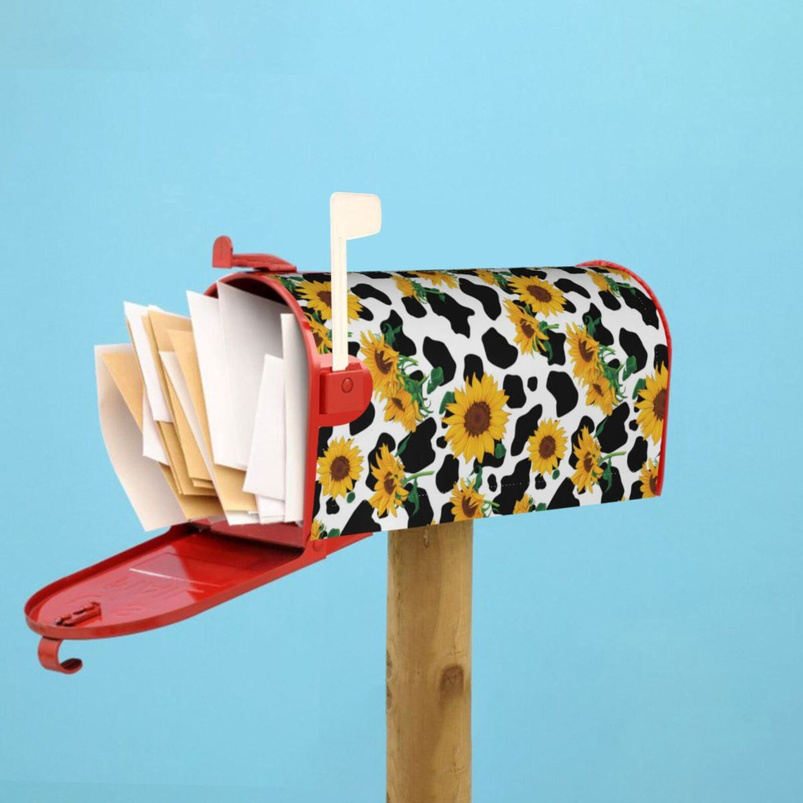 Kdxio Magnetic Mailbox Cover 21x18 in Mailbox Cover Outdoor Decoration Holiday Mailbox Covers for Home Garden Yard-21x18 in