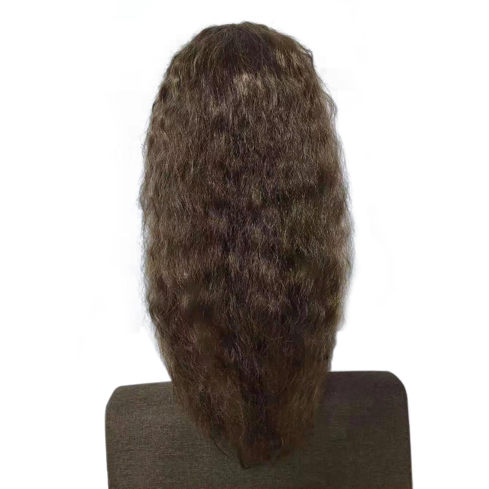Weloille Wave Lace Closure Wigs Deep Curly Lace Front Wigs Human Hair Wigs for Black Women Glueless Wigs Human Hair Pre Plucked Deep Wave Peruvian Virgin Wet and Wavy Human Hair Wigs