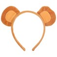 thumbnail image 1 of KAKOWELY Diadema de mono, disfraz de cosplay, banda para el pelo de mono, adorable tocado de fiesta, tocado de fiesta, 1 of 5