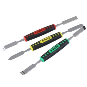 RUNROTOO 3Pcs Prying Tool Set for Cell Carbon Steel Comfortable Grip