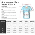 thumbnail image 5 of Lsque Sanrio Pattern Hawaiian Shirt for Men Unisex Summer Beach Casual Short Sleeve Cotton Linen Button Down Shirts-3X-Large, 5 of 6