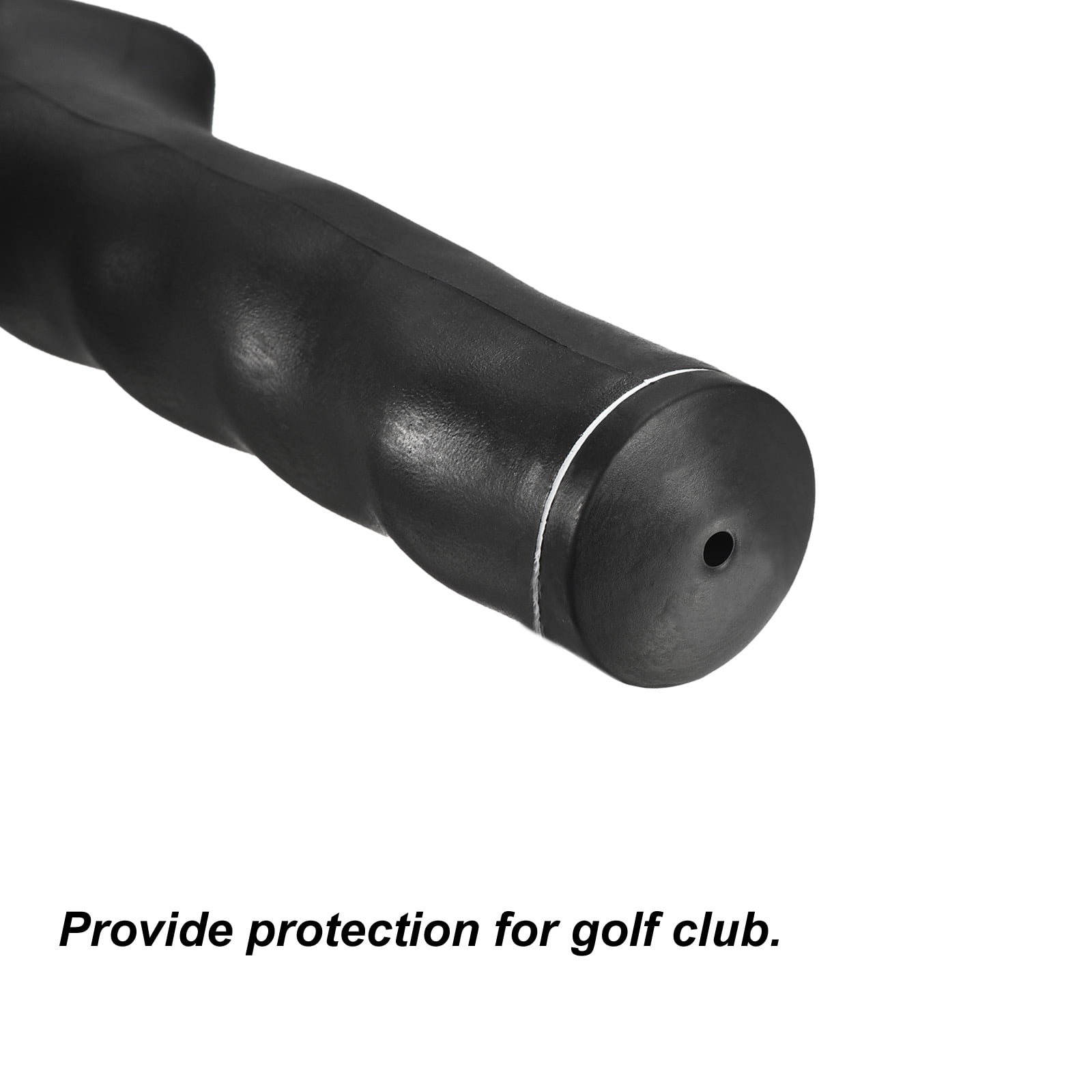 Uxcell Left Hand Teaching Practice Swing Aid Golf Club Training Grip Black 5Pcs