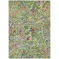 thumbnail image 2 of 9' X 12' Fern Green And Artichoke Green Paisley Washable Indoor Outdoor Area Rug, 2 of 5