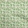 thumbnail image 1 of oneOone Velvet Pear Green Fabric Leaves Quilting Supplies Print Sewing Fabric By The Yard 58 Inch Wide-aB, 1 of 5
