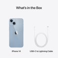thumbnail image 4 of Apple iPhone 14 – 128GB Smartphone – Blue – Unlocked – Open Box, 4 of 5