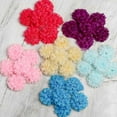 thumbnail image 2 of Bulk Package of 72 Miniature Assorted Color Open Ribbon Roses for Favors, Crafts, 2 of 3
