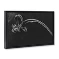 thumbnail image 3 of Stupell Industries Soft Collapse Flower Black Framed Floater Canvas Wall Art, design by Amy Carroll, 3 of 9