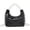 Black, variant on Pearl Handle Evening Clutch Purse for Women with Detachable Chain Strap