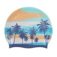 thumbnail image 2 of Sporti Tropic Silicone Swim Cap, 2 of 3