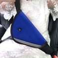 thumbnail image 5 of Seat Belt Adjuster Seatbelt Positioner Car Strap Protector Triangular Fixing Clip Universal Shoulder Neck Cushion Pad for Short Adults Teens Vehicle Interior Accessories Navy, 5 of 5