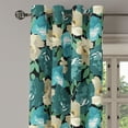 thumbnail image 3 of Ambesonne Grommet Curtain, , 50"x120", Seafoam and Forest Green, 3 of 5