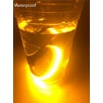 thumbnail image 2 of 2Pcs Motorcycle Fork Turn Signals Light Amber LED Strips, 2 of 5