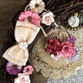 thumbnail image 2 of Tales Of You & Me Flower/Bow, 2.75" And 3.75", Tu Es Tres Belle, 2 of 2