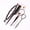 Black, variant on Kokovifyves Clearance Beauty under $5 3Pcs Hair Tools and 1Pcs Rat Tail Combs for Hair Styling,Hair Loop Styling Tool, for Girls and Women, Bridal Hairdressing Tools