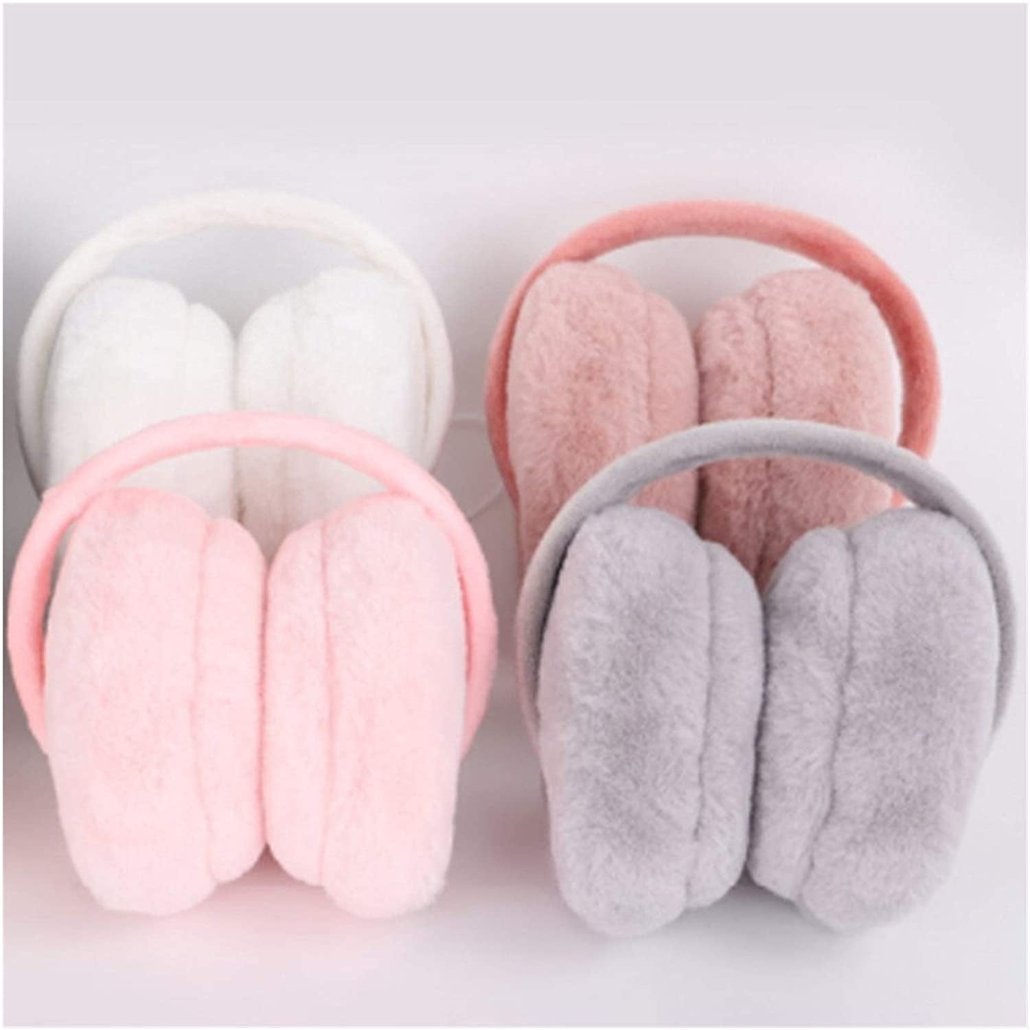 Gifts for Baby Girls Vintage Plush Earmuffs Solid Soft Warm