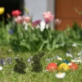 thumbnail image 2 of 2 piezas de adorno de conejito, adorable modelo de conejo, decoración de mesa para interiores., 2 of 7