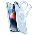 thumbnail image 1 of Funda de silicona transparente ESR para iPhone 14/13 con MagSafe Blue, 1 of 8