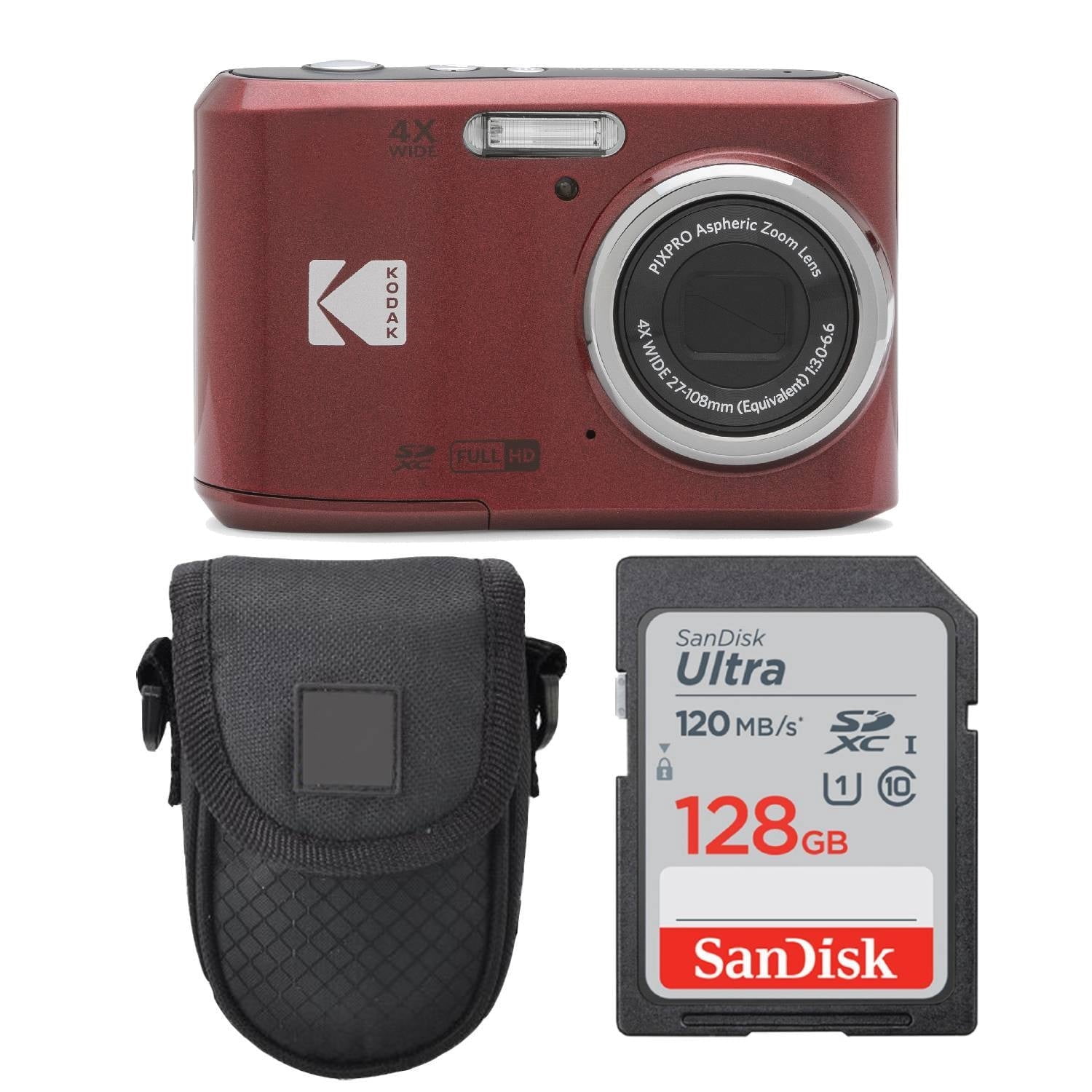 KODAK PIXPRO FZ53 Point & Shoot Compact Digital Camera - 16MP, 5X