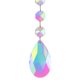 thumbnail image 3 of Adorno de campanillas de viento de cristal, cuentas de color AB, colgante para decoración de habitación (J) Ehuebsd Libre de BPA, 3 of 8