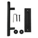 thumbnail image 2 of 31CM Sliding Door Handle, Black Sliding Door Handle, Large Rustic Size, Suitable for Gates, Garages, Cabinets 1 Pcs, 2 of 4