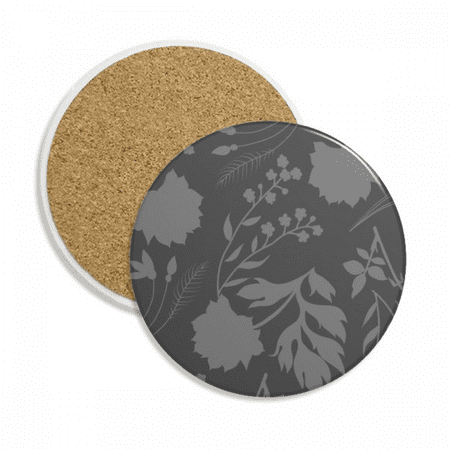 

Botany s Art Pattern Coaster Cup Mug Tabletop Protection Absorbent Stone