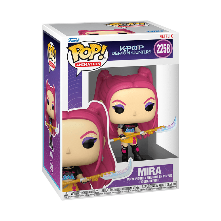 Funko POP! Animation: K-POP Demon Hunters Mira Vinyl Figure, 4.4