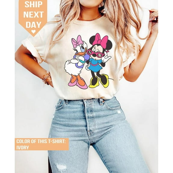 Disney Minnie Daisy Shirt, Disney Girls Shirt, Disney Bestie Trip, Disney Shirt For Womens, Disneyland Tee, Minnie and Friend